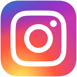Instagram's 2016 minimalist icon logo — a simple camera outline on a gradient background.
