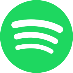 Spotify's minimalist icon logo — a flat green circle with three curved white sound-wave lines.