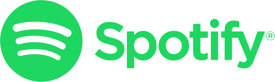 Spotify's minimalist wordmark logo in lowercase, rounded sans serif letterforms.